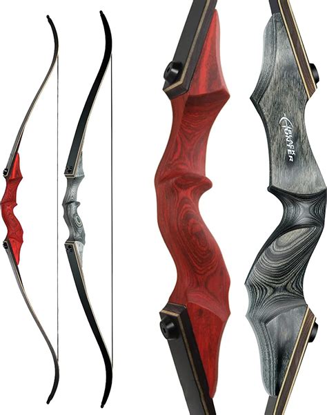 TIDEWE Recurve Bow and Arrow Set for Adult & Youth Beginner, Wooden Takedown Recurve Bow 62" Right Handed with Ergonomic Design for Outdoor Training Practice (20-50lbs) 934. . Amazon recurve bow